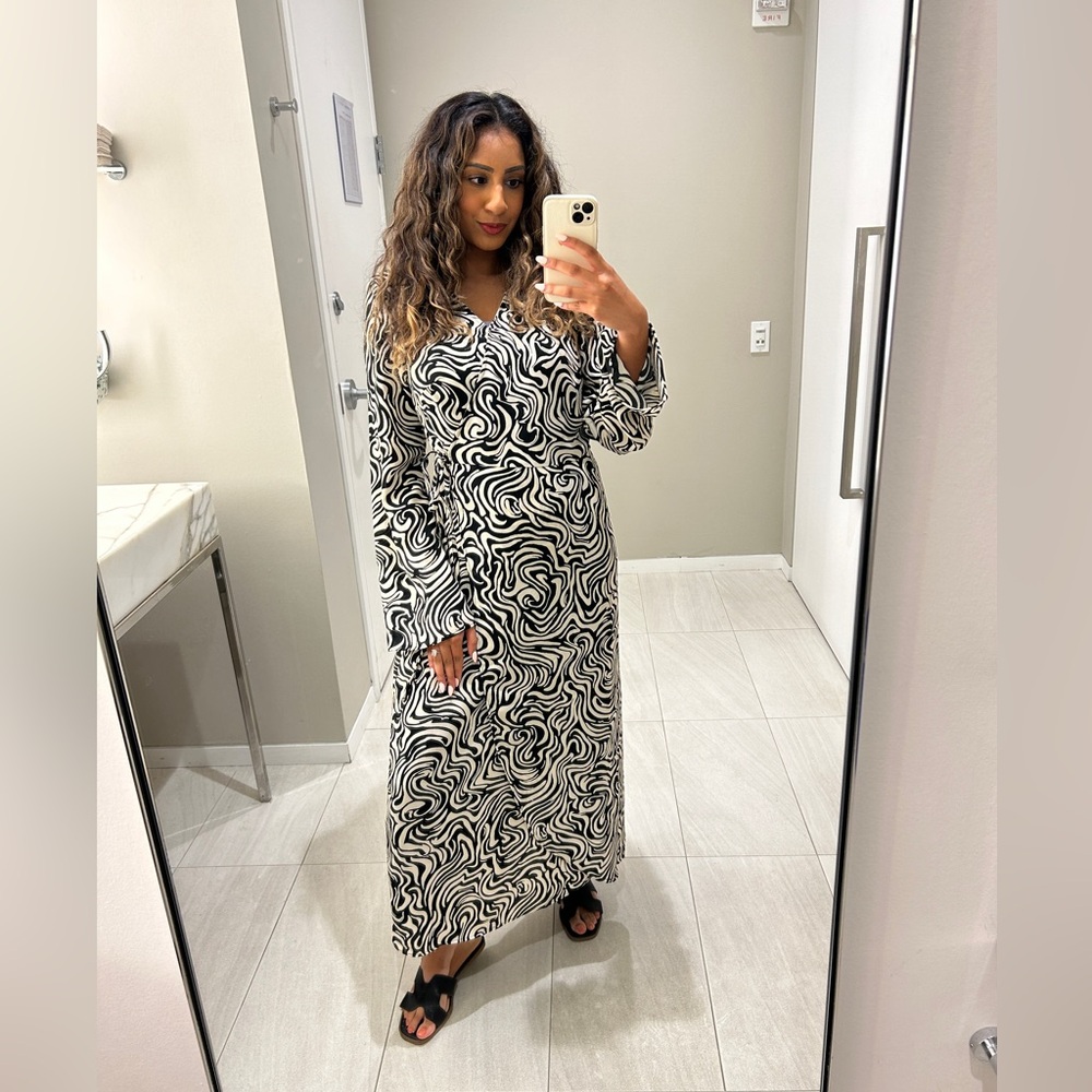 H&M Maxi Wrap Dress